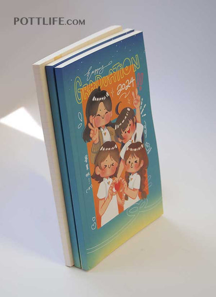 線膠裝筆記本訂制