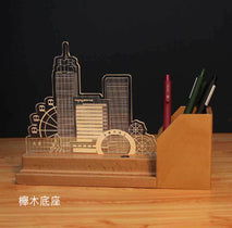 亞克力夜燈筆座訂制天地蓋禮盒包裝 (企業訂制) - Pottlife