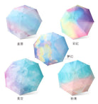 幻彩漸變迷你五折傘雨遮款式