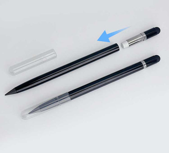 簡約電容觸控款黑科技永恒鉛筆印Logo圖案訂制 (企業定制)