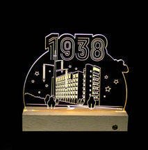 創意發光亞克力LED小夜燈印Logo圖案 (企業訂制) - Pottlife