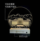 創意發光亞克力LED小夜燈印Logo圖案 (企業訂制) - Pottlife