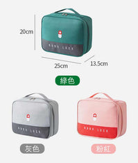 便攜多功能旅行藥品收納包印Logo圖案訂制 (企業定制)