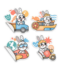 不規則形狀、圓形彩色貼紙宣傳品設計印刷訂制(企業定制) - Pottlife