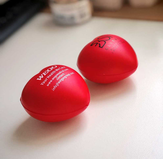 心型解壓壓力球印Logo圖案