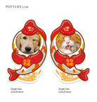 客制化年年有魚款揮春 (一套兩件) 2023新款 - Pottlife