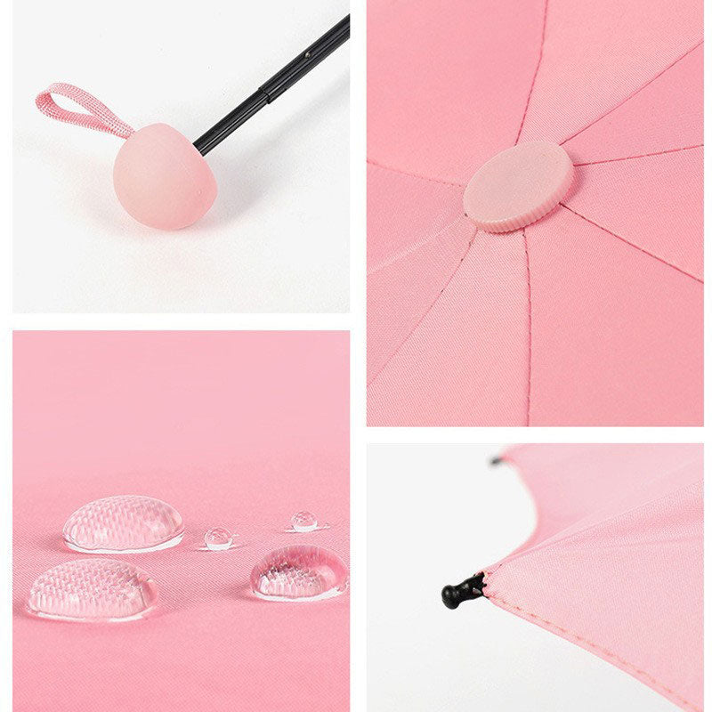 膠囊縮骨遮五折雨傘細節