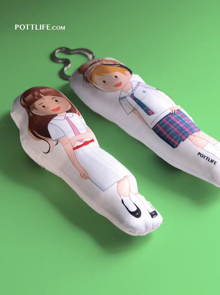 公司企業團體學校訂制紀念品公仔掛飾印圖案自由設計(企業訂制) - Pottlife