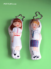 公司企業團體學校訂制紀念品公仔掛飾印圖案自由設計(企業訂制) - Pottlife