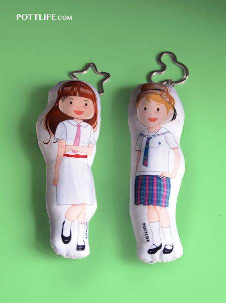 公司企業團體學校訂制紀念品公仔掛飾印圖案自由設計(企業訂制) - Pottlife