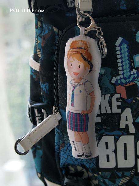 公司企業團體學校訂制紀念品公仔掛飾印圖案自由設計(企業訂制) - Pottlife