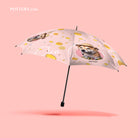 三摺雨傘定制 (菠蘿包版) - Pottlife