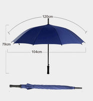 長柄雨遮雨傘印Logo商標圖案訂制(企業訂制)