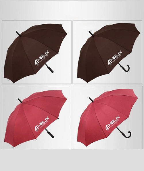 長柄雨遮雨傘印Logo商標圖案訂制(企業訂制)