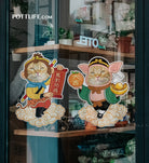 客制化馬到功成西遊記人物寵物揮春訂制 (一套兩件) 2026新款