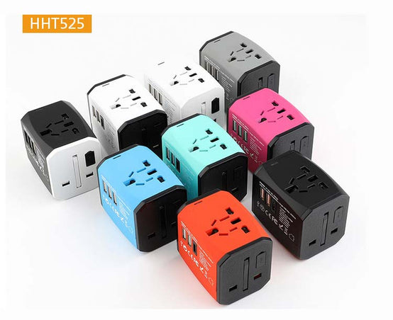 HHT525萬用旅行轉換插座印Logo圖案小批量訂制(企業定制) - Pottlife