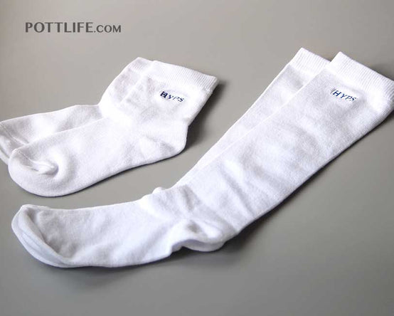 學生白襪刺繡Logos圖案 (企業訂制)(企業訂制) - Pottlife