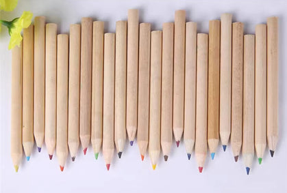 創意環保筒裝彩色鉛筆帶鉛筆刨(12支筆裝)印Logo圖案印刷公司訂制 (企業定制)
