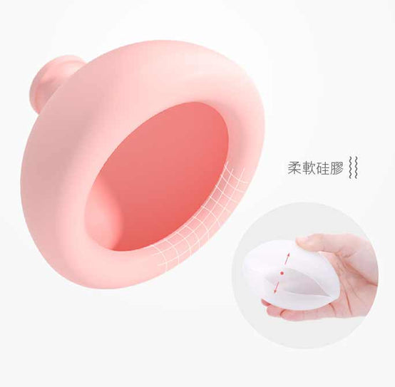柔軟矽膠掌心杯壓力拍痰器印Logo圖案訂制 (企業定制)