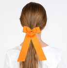 學生表演純色髮圈蝴蝶結頭飾印logo圖案訂制 (企業訂制)