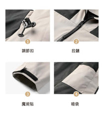 保暖透氣秋冬Outdoor風衣外套印Logos圖案-精美細節 