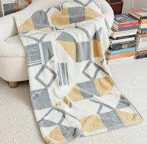 溫暖輕便午睡保暖絨毛毛毯印Logo商標圖案訂制 (企業訂制)