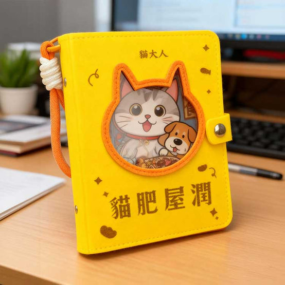 毛毡筆記本手帳本訂制印刷Logo圖案 (企業定制)