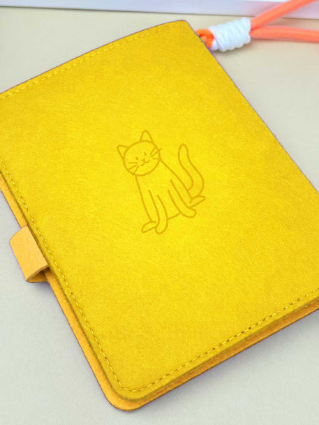 毛毡筆記本手帳本訂制印刷Logo圖案 (企業定制)