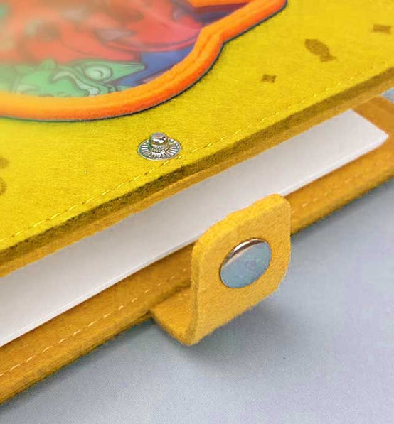 毛毡筆記本手帳本訂制印刷Logo圖案 (企業定制)