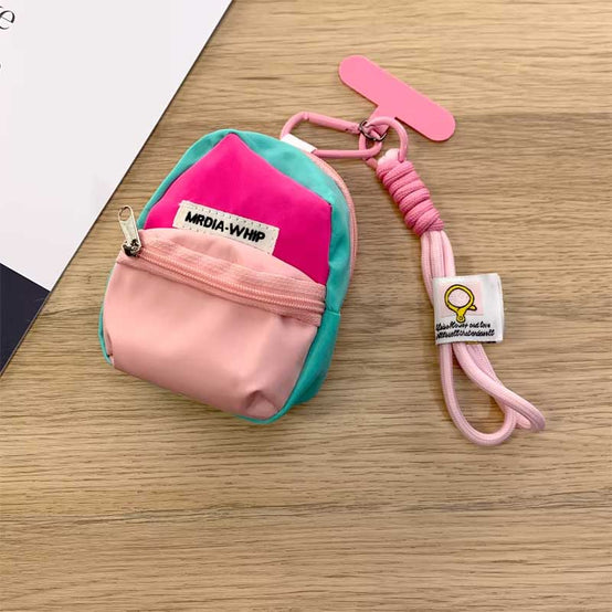 小紅書耳機零錢包掛件印刷Logo圖案 (企業定制)