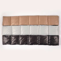 輕盈保暖時尚冬季羽絨圍巾普通版印logo圖案訂制 (企業訂制)