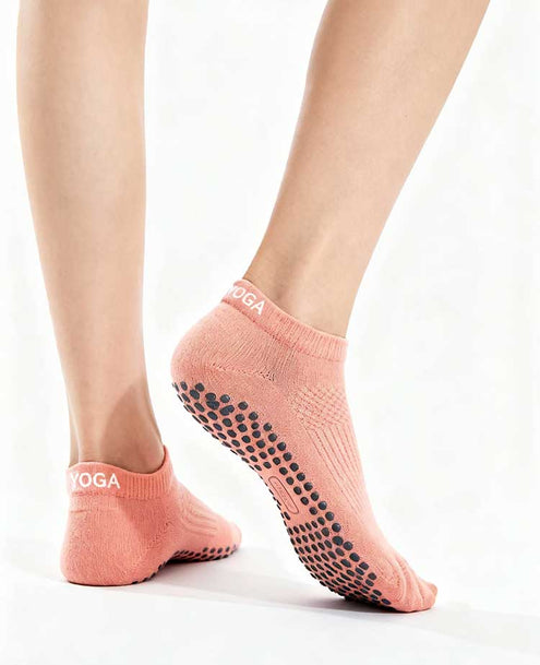 透氣提花圖案防滑點膠瑜珈襪圖案訂制 (企業訂制)