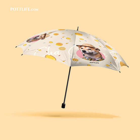 三摺雨傘定制 (菠蘿包版) - Pottlife