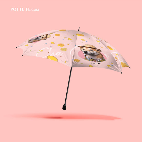三摺雨傘定制 (菠蘿包版) - Pottlife