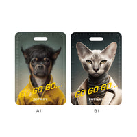 寵物潮流文化本地設計文化現貨Fashion Cat/ Dog潮流貓潮流狗寵物系列: 寵物圖案行李牌