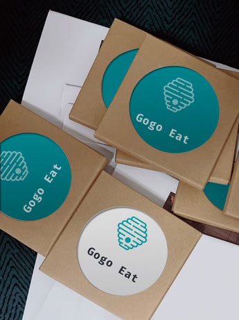 公司訂制生活禮品陶瓷杯墊印Logo或圖案(企業禮品訂制)